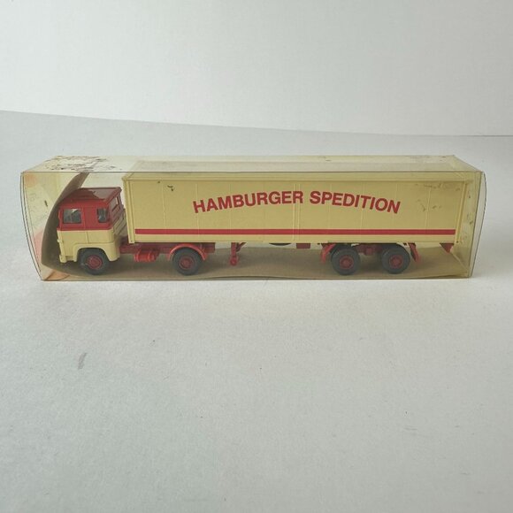 Wiking 1:87 Scale Scania 111 Sattlzug Model Truck Hamburger Spedition - Picture 1 of 4